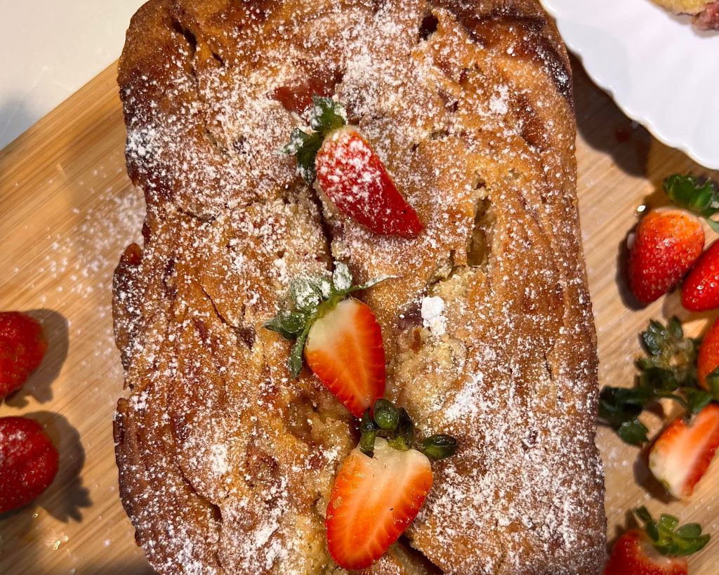 STRAWBERRY SWIRL CAKE